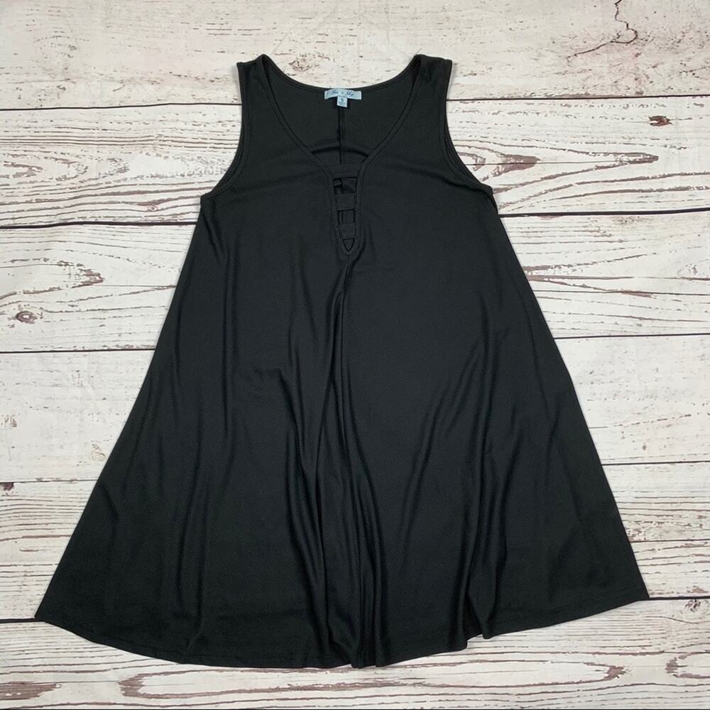 She and Sky black dress